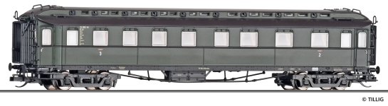 Tillig 12006 - TT - Personenwagen 2./3. Kl., DB, Ep. III